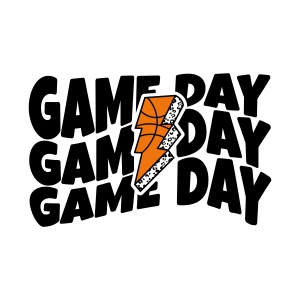 Game Day Basketball SVG, Instant Download Basketball SVG