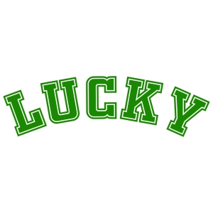 Lucky SVG, St Patrick's Day SVG Design for Shirts St Patrick's Day SVG