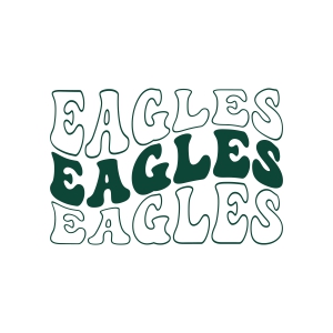 Eagles SVG Design For Shirt, Cricut, Silhouette Football SVG
