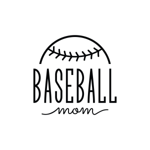 Baseball Mom SVG, Instant Download Baseball SVG