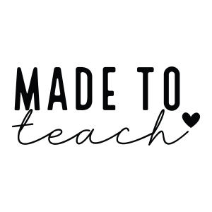 Made To Teach SVG, Teacher Shirt SVG Teacher SVG