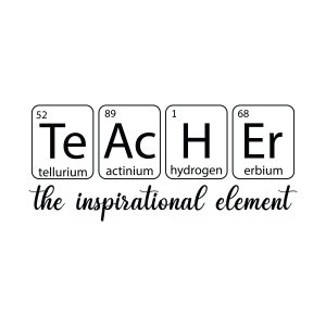 Teacher The Inspirational Element SVG Teacher SVG