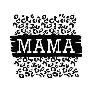 Mama Leopard SVG, Cheetah Print SVG Mother's Day SVG