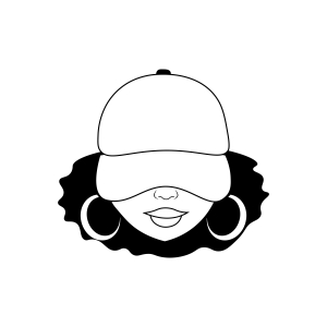 Black Girl SVG, Cut and Clipart Files Black Lives Matter