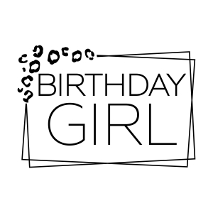 Leopard Birthday Girl SVG, Cut and Clipart Files Birthday SVG