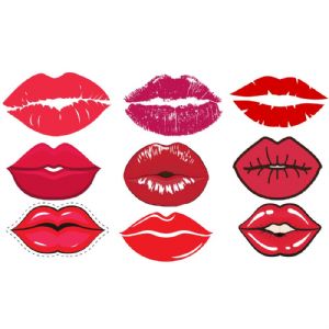 Lips SVG Bundle, Kiss Lips SVG Instant Download Bundle SVG
