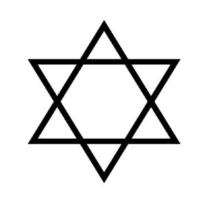 Star of David SVG Religion