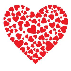 Heart Made of Hearts SVG, Valentine's Day SVG Valentine's Day SVG