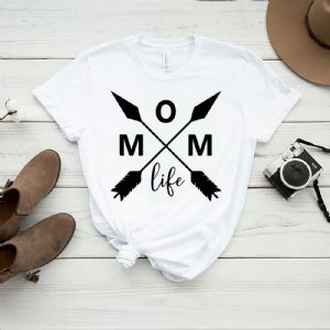 Mom Life Arrow SVG Cut File, Instant Download Mother's Day SVG