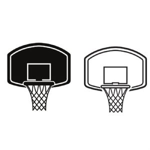 Basketball Hoops SVG, Basketball Instant Download Basketball SVG