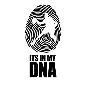 Basketball It's In My DNA SVG, Instant Download Basketball SVG