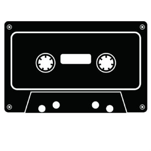 Cassette Tape SVG Music