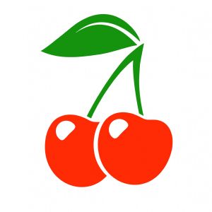 Cherry Fruits and Vegetables SVG