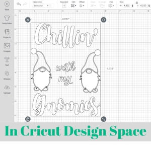 Chillin With My Gnomies SVG Christmas SVG