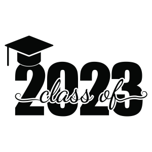 Class Of 2023 SVG, 2023 Graduation Vector File Graduation SVG