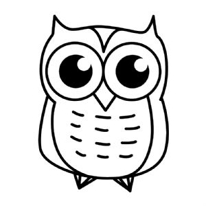 Cute Owl SVG for Cricut, Cute Owl SVG Instant Download Bird SVG