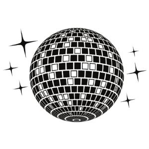 Disco Ball SVG, Disco Ball Vector Instant Download Vector Objects