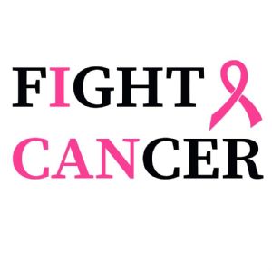 Fight Cancer I Can SVG Cut File Cancer Day