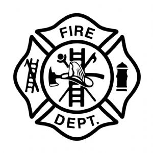 Firefighter Department Logo SVG, Fire Rescue Logo SVG Vector Files Firefighter SVG