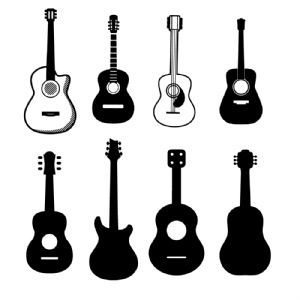 Guitars Bundle Svg Music