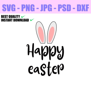 Happy Easter Shirt SVG File Easter Day SVG