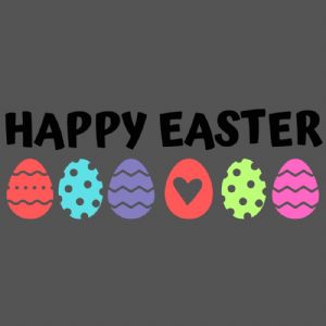Happy Easter with Eggs SVG Easter Day SVG
