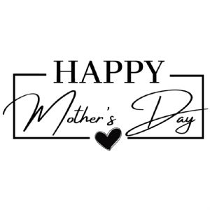 Happy Mother's Day Frame SVG Cut File Mother's Day SVG
