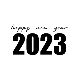 Happy New Year 2023 SVG, Instant Download New Year SVG