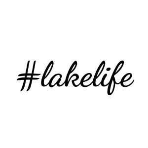 Hashtag Lake Life SVG, Camper SVG Cut File Summer SVG