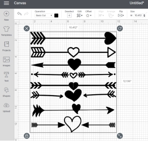 Heart Arrow SVG Bundle, Arrow Vector Instant Download Vector Objects