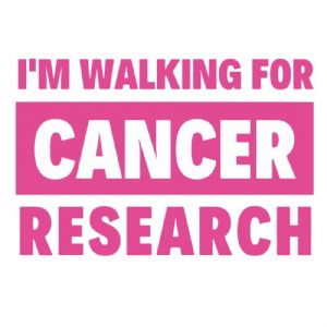 I'm Walking for Cancer Research SVG File Cancer Day