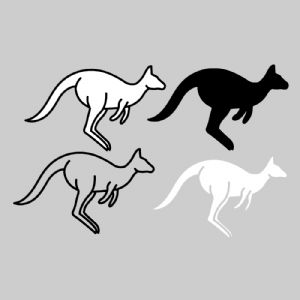 Kangaroo Bundle SVG, Kangaroo Bundle Instant Download Wild & Jungle Animals SVG