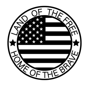 Land Of The Free Home Of The Brave SVG Cut File 4th Of July SVG