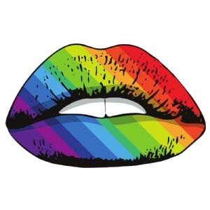 Lgbtq Pride Lips Lgbtq Pride SVG