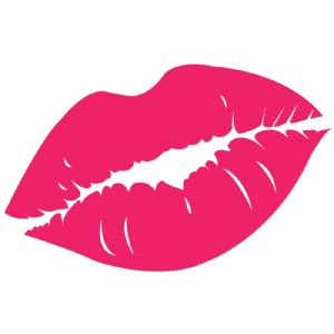 Sexy Lips SVG Vector Biting Lip Clip Art