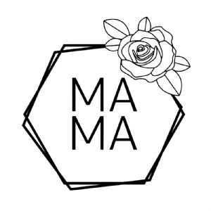 Mama Hexagon Flower SVG, Vector Files Mother's Day SVG