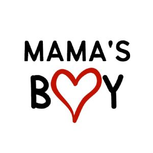 Mama's Boy SVG, Baby Boy SVG Shirt Design Valentine's Day SVG