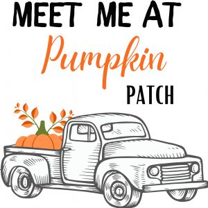 Meet Me at Pumpkin Patch SVG, Autumn Fall SVG Instant Download Halloween SVG