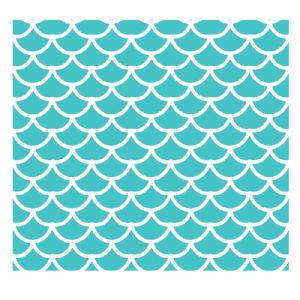 Mermaid Scales Svg Geometric Patterns