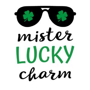 Mister Lucky Charm SVG, Little Mister SVG Vector Files St Patrick's Day SVG