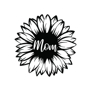 Sunflower Mom SVG, PNG, JPEG Mother's Day SVG