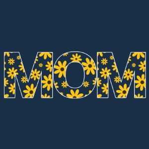 Free Mom Yellow Flower SVG, Instant Download Free SVG