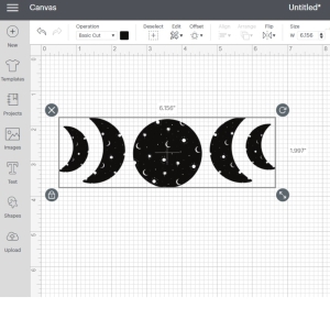 Moon Phases SVG, Moon Phases Vector Files Instant Download Drawings