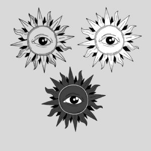 Occult Sun Bundle SVG, Sun Instant Download Summer SVG