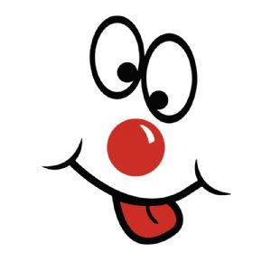 Red Nose Day Face SVG, PNG, Cut Files Human Rights