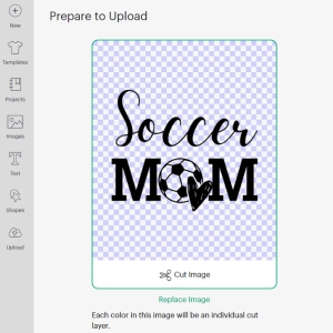 Soccer Mom with Heart SVG Design Mother's Day SVG