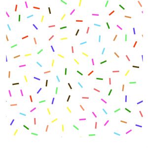 Sprinkles SVG, Sprinkles Pattern Vector Instant Download Nutrition
