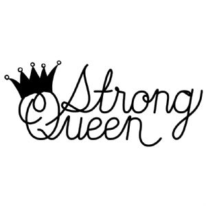 Strong Queen SVG, Strong Woman Cut File T-shirt SVG