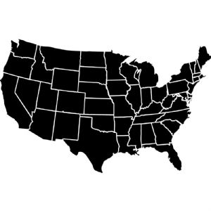 US Map SVG, Vector Us Map SVG USA SVG