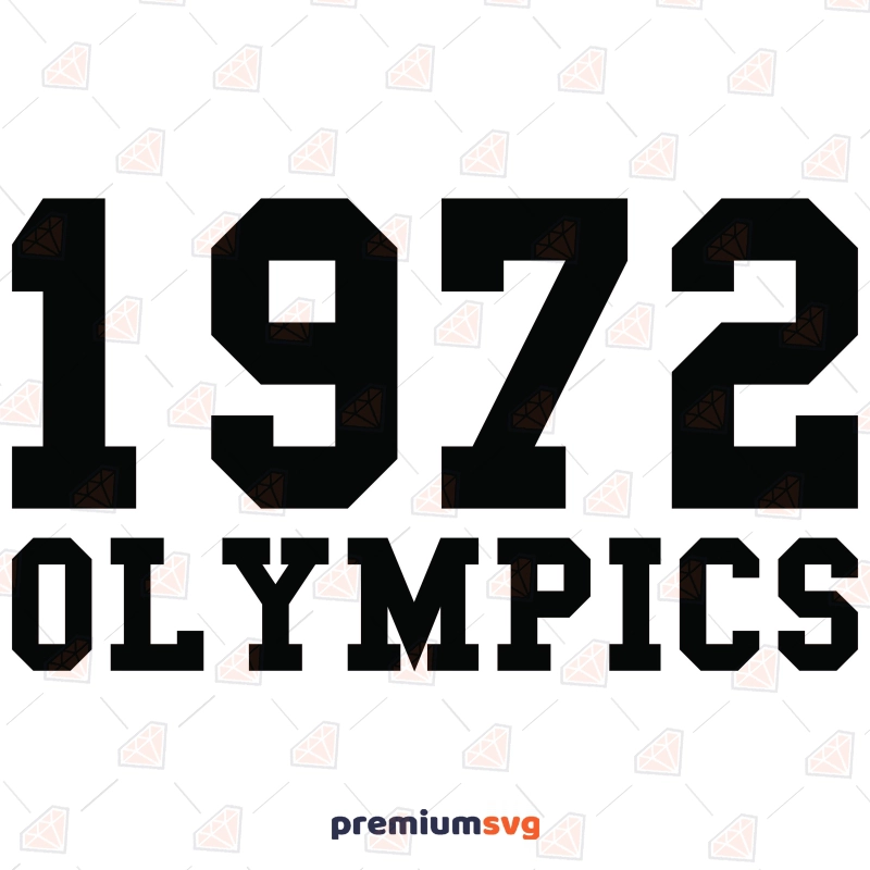 1972 Olympics SVG, Summer Olympics SVG for Shirt Summer SVG Svg
